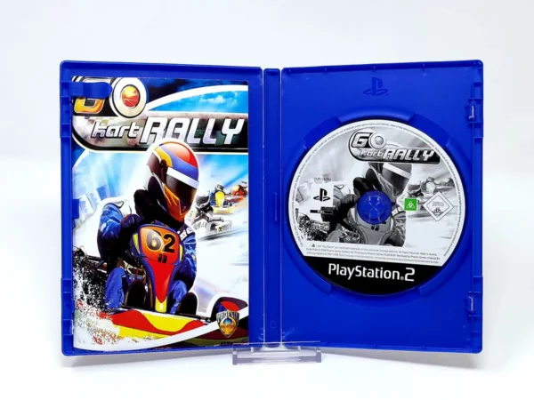 Interior del juego Go Kart Rally (EUR) para PlayStation 2 con disco y manual