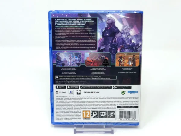 Parte trasera de Star Ocean: The Divine Force (ESP) (Precintado) para PlayStation 5, edición PAL España