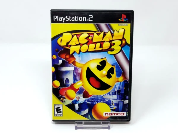Portada de Pac-Man World 3 (USA) para PlayStation 2, edición NTSC USA, de segunda mano