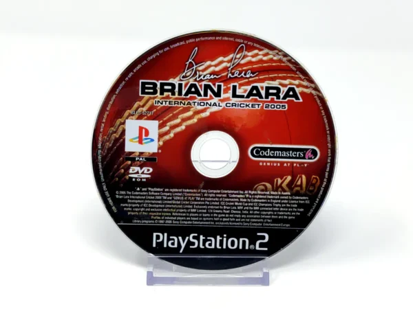 Brian Lara International Cricket 2005 (UK) (Disco) para PlayStation 2, edición PAL UK, de segunda mano