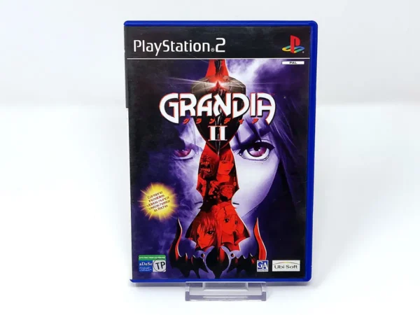 Portada de Grandia II (ESP) para PlayStation 2, edición PAL España, de segunda mano