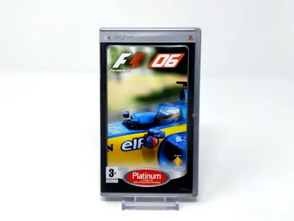 Portada de Formula One 06 (ESP) (Platinum) para PSP, edición PAL España, de segunda mano
