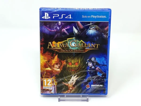 Portada de ArmaGallant: Decks of Destiny (ESP) (Precintado) para PlayStation 4, edición PAL España, nuevo
