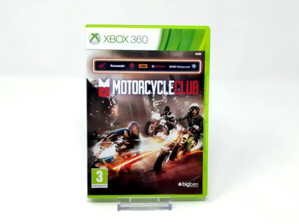 Portada de Motorcycle Club (ESP) para XBOX 360, edición PAL España, de segunda mano