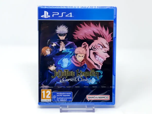 Portada de Jujutsu Kaisen: Cursed Clash (ESP) (Precintado) para PlayStation 4, edición PAL España, nuevo