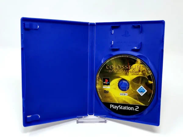 Lateral de la caja de Colosseum: Road to Freedom (ESP) (Rebajado) para PlayStation 2