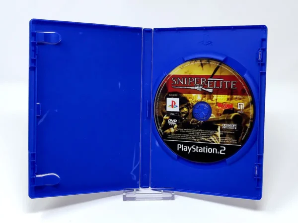 Interior del juego Sniper Elite (FRA) (Rebajado) para PlayStation 2 con disco y manual