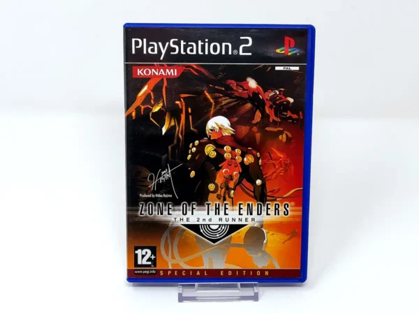 Portada de Zone of the Enders: The 2nd Runner (ESP) para PlayStation 2, edición PAL España, de segunda mano