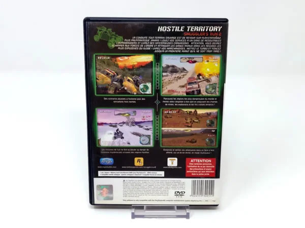 Parte trasera de Smuggler's Run 2: Hostile Territory (FRA) (Rebajado) para PlayStation 2, edición PAL Francia