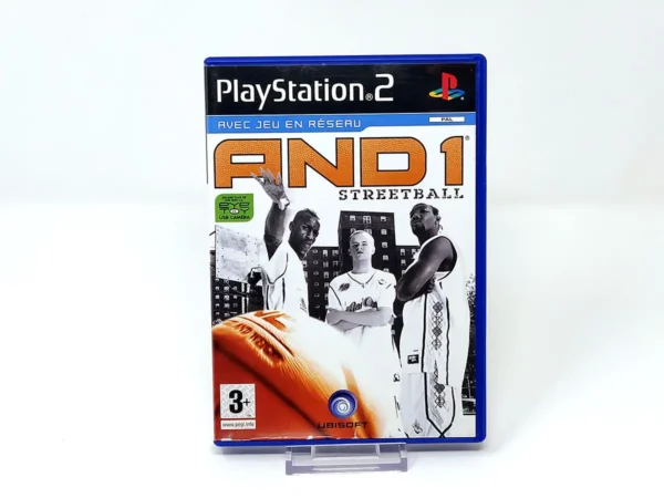 Portada de AND 1 Streetball (FRA) para PlayStation 2, edición PAL Francia, de segunda mano