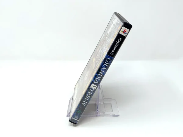 Lateral de la caja de Grandia Xtreme (JAP) para PlayStation 2