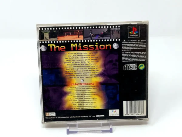 Parte trasera de The Mission (ESP) (Rebajado) para PlayStation 1, edición PAL España