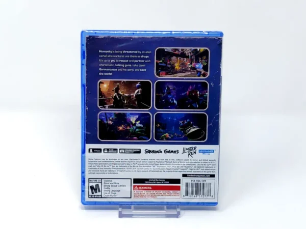 Parte trasera de High on Life (USA) (Limited Run) (Precintado) para PlayStation 5, edición NTSC USA