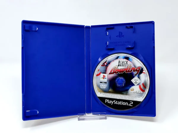 Interior del juego Black Market Bowling (ESP) (Rebajado) para PlayStation 2 con disco y manual