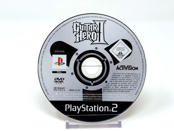 Guitar Hero II (ESP) (Disco) para PlayStation 2, edición PAL España, de segunda mano