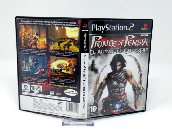 Prince of Persia: El Alma del Guerrero (ESP) (Carátula) para PlayStation 2, edición PAL España, de segunda mano