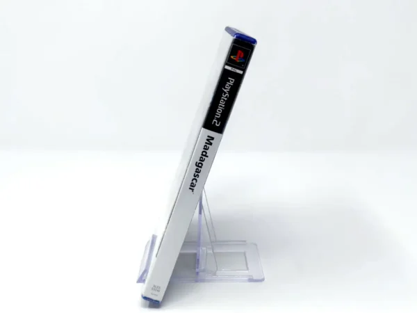 Lateral de la caja de Madagascar (ESP) (Rebajado) para PlayStation 2