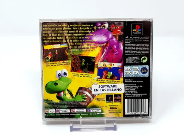 Croc 2 (ESP) (Carátula) para PlayStation 1, edición PAL España, de segunda mano