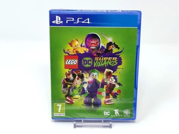Portada de LEGO DC Súper-Villanos (ESP) (Precintado) para PlayStation 4, edición PAL España, nuevo