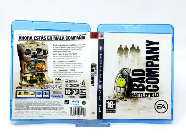 Battlefield: Bad Company (ESP) (Carátula)