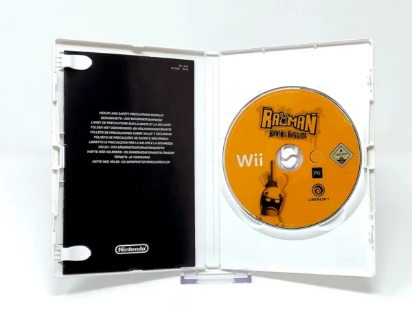 Rayman: Raving Rabbids (UK) (Rebajado) para Nintendo Wii, edición PAL UK, de segunda mano