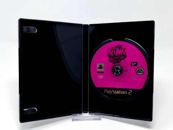 Interior del juego Los Sims: Toman la Calle (ESP) (Muy Rebajado) para PlayStation 2 con disco y manual