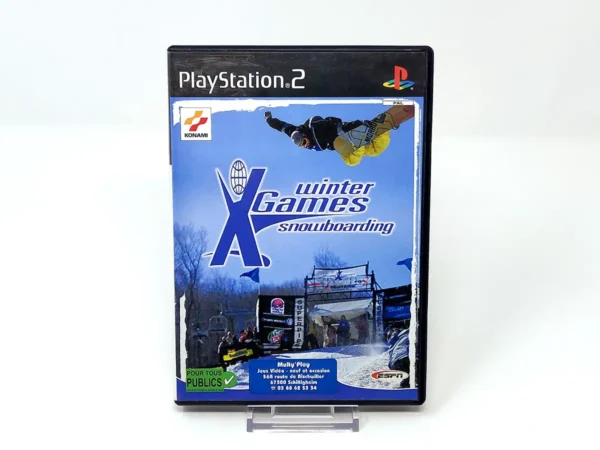 Portada de ESPN Winter X Games Snowboarding (FRA) para PlayStation 2, edición PAL Francia, de segunda mano