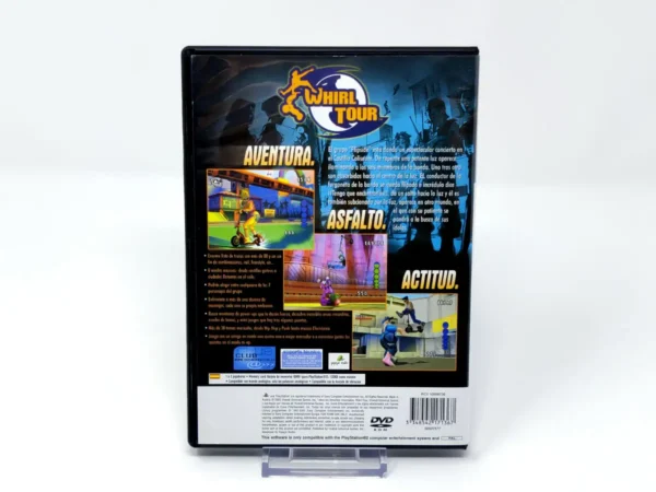 Parte trasera de Whirl Tour (ESP) (Rebajado) para PlayStation 2, edición PAL España