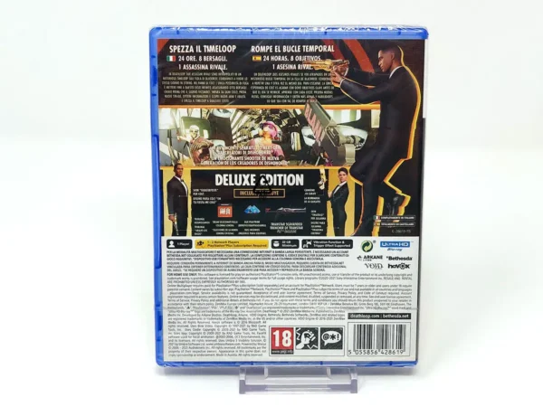 Parte trasera de Deathloop (Edición Deluxe) (ESP) (Precintado) para PlayStation 5, edición PAL España