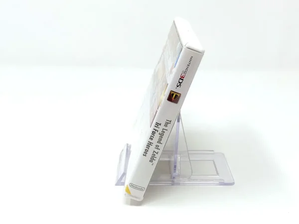 Lateral de la caja de The Legend of Zelda: Tri Force Heroes (ESP) para Nintendo 3DS
