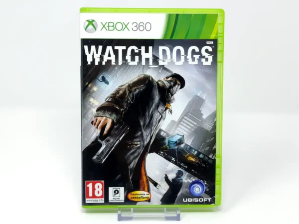 Portada de Watch_Dogs (ESP) (Rebajado) para XBOX 360, edición PAL España, de segunda mano