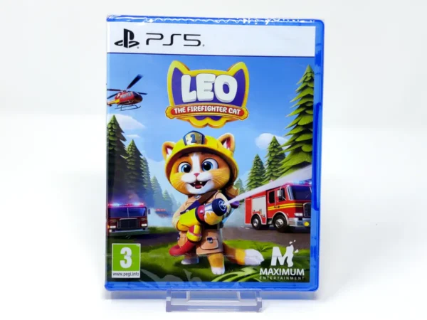 Portada de Leo: The Firefighter Cat (ESP) (Precintado) para PlayStation 5, edición PAL España, nuevo