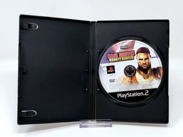 Interior del juego Mace Griffin: Bounty Hunter (UK) (Rebajado) para PlayStation 2 con disco y manual