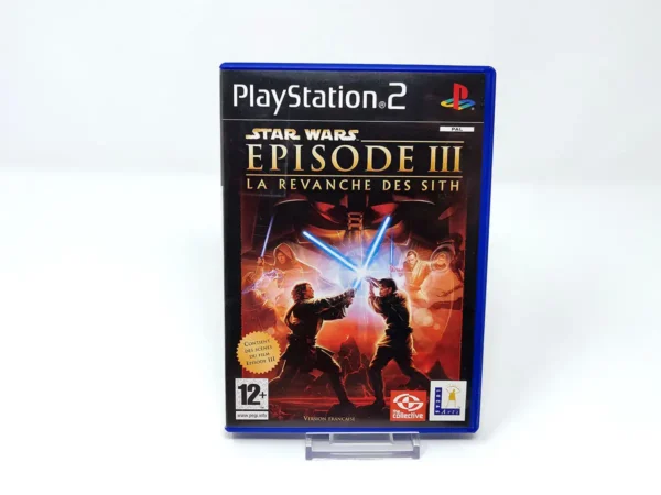 Portada de Star Wars: Episode III - La revanche des Sith (FRA) (Rebajado) para PlayStation 2, edición PAL Francia, de segunda mano