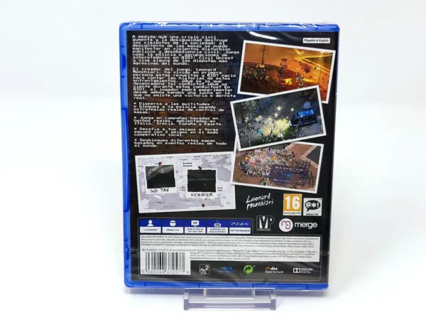 Parte trasera de Riot - Civil Unrest (ESP) (Precintado) para PlayStation 4, edición PAL España