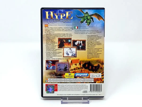 Parte trasera de Hype: The Time Quest (ESP) (Rebajado) para PlayStation 2, edición PAL España