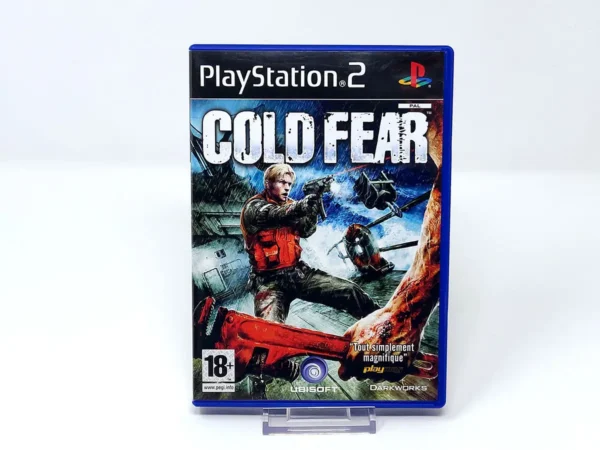 Portada de Cold Fear (FRA) para PlayStation 2, edición PAL Francia, de segunda mano