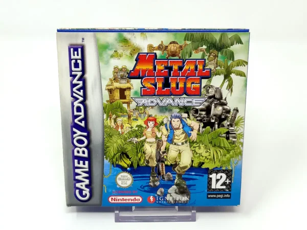 Portada de Metal Slug Advance (ESP) para Nintendo Game Boy Advance, edición PAL España, de segunda mano