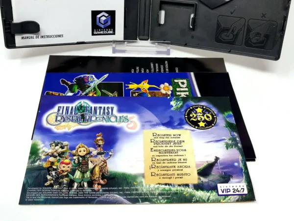 Detalle de Final Fantasy Crystal Chronicles (ESP) para Nintendo GameCube