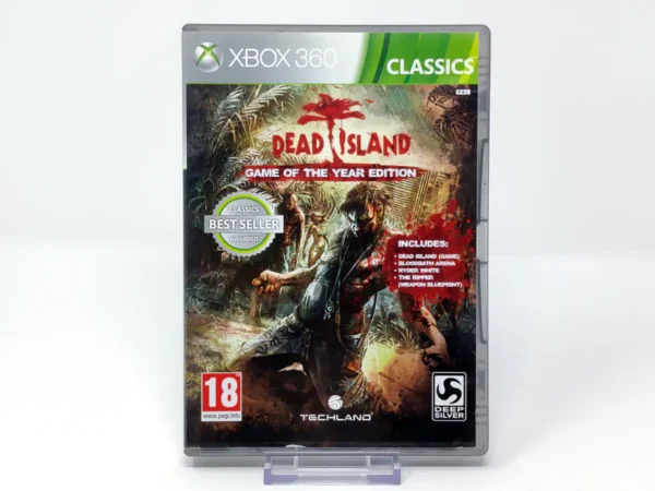 Portada de Dead Island: Game of the Year Edition (ESP) (Classics) para XBOX 360, edición PAL España, de segunda mano