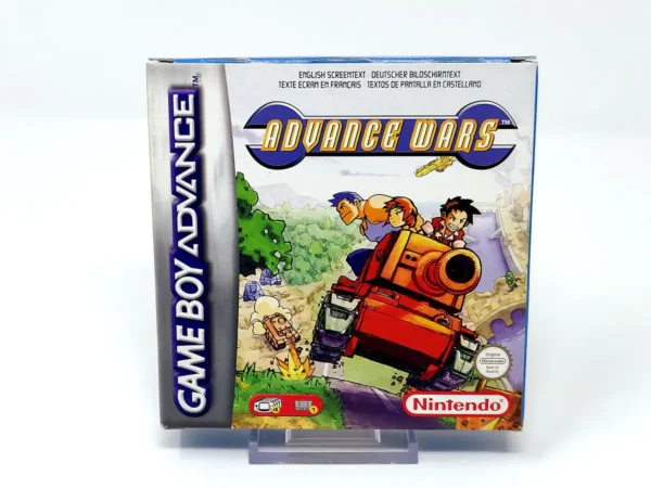 Portada de Advance Wars (ESP) para Nintendo Game Boy Advance, edición PAL España, de segunda mano
