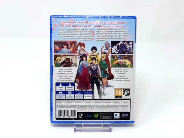 Parte trasera de Sakura Wars (ESP) (Precintado) para PlayStation 4, edición PAL España