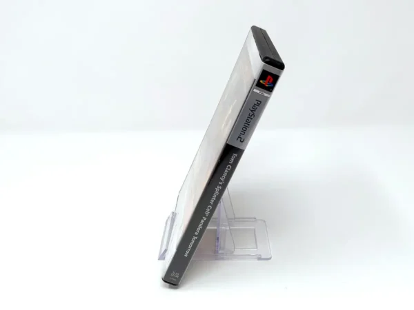Lateral de la caja de Tom Clancy's Splinter Cell: Pandora Tomorrow (FRA) (Platinum) (Rebajado) para PlayStation 2
