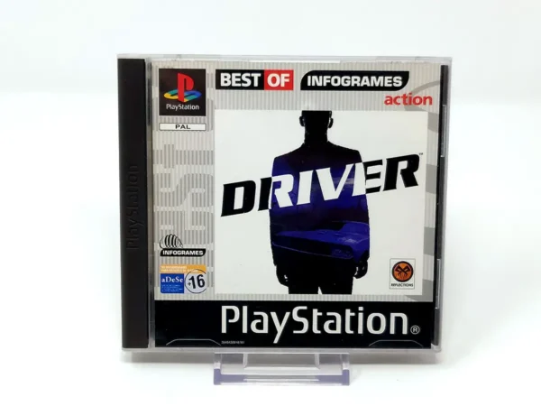 Portada de Driver (ESP) para PlayStation 1, edición PAL España, de segunda mano