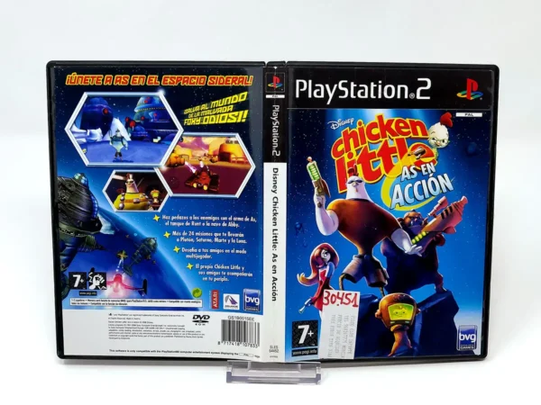 Chicken Little: As en Acción (ESP) (Carátula) (Rebajado) para PlayStation 2, edición PAL España, de segunda mano