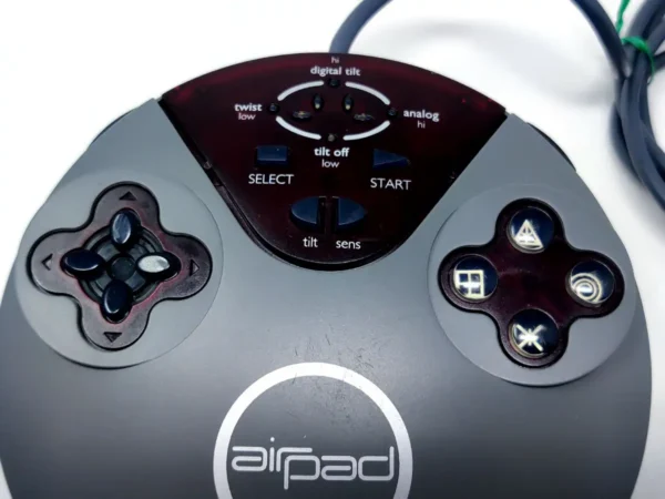 Mando Airpad Gris y Rojo PS1 para PlayStation 1, edición PAL España, de segunda mano