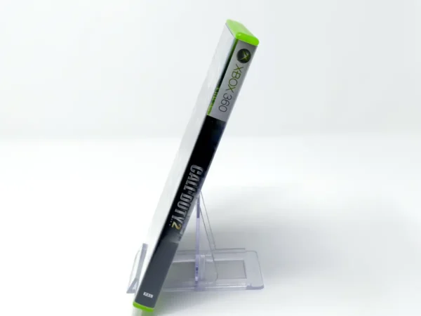 Lateral de la caja de Call of Duty 2 (ESP) para XBOX 360