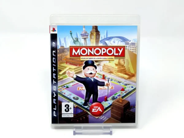 Portada de Monopoly (ESP) para PlayStation 3, edición PAL España, de segunda mano
