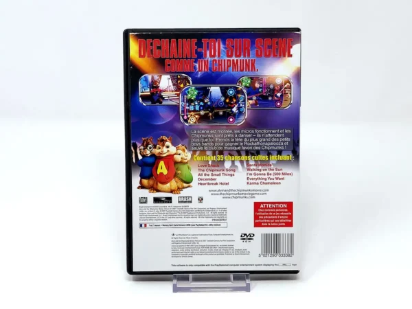 Parte trasera de Alvin and the Chipmunks (FRA) (Rebajado) para PlayStation 2, edición PAL Francia