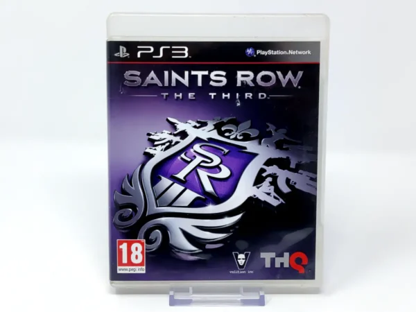 Portada de Saints Row: The Third (ESP) (Rebajado) para PlayStation 3, edición PAL España, de segunda mano